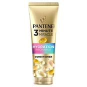 Intensyvus plaukų kondicionierius PANTENE Hydration Recharge Active Nutri-Plex, 3 minutes miracles, kaina