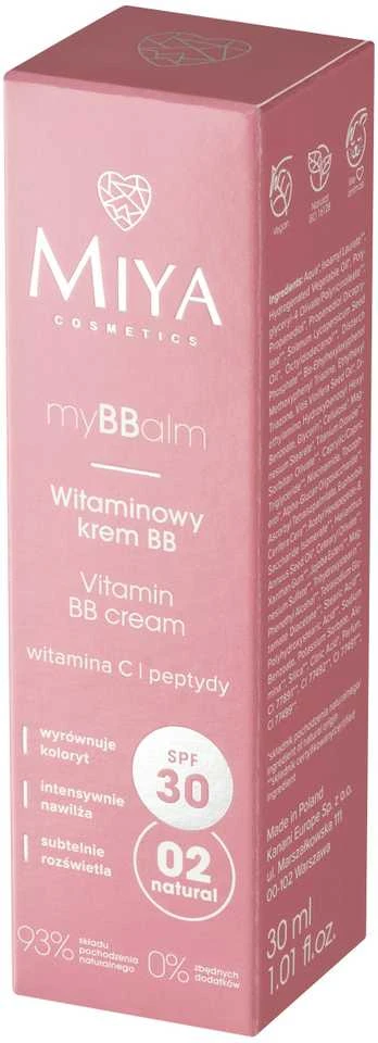 MIYA myBBalm Witaminowy krem BB SPF30 02 30 ml