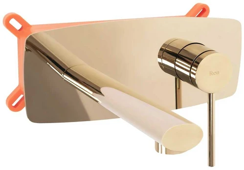 Paslėpto montavimo maišytuvas OVAL Gold + BOX