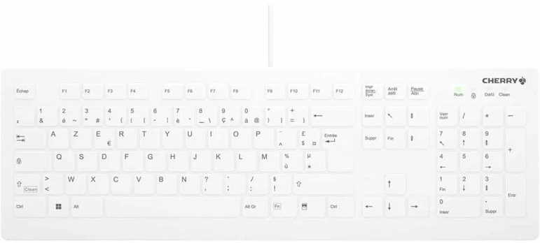 Klaviatūra Cherry Contour ACTIVE KEY (AK-C8112-US-W/FR)