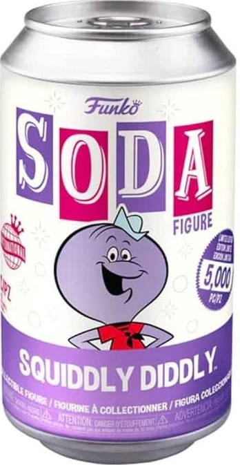 Funko Soda Hanna Barbera Squiddly Diddly Can