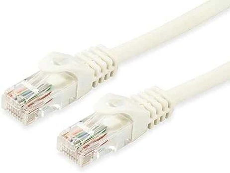 Equip Patchkabel Cat6A U/UTP 2xRJ45 0.50m baltas LSZH Polybeutel