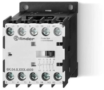 Finder Maitinimo kontaktorius 4 Z, 9A-400V AC3, 230V AC 6K.04.8.230.4309