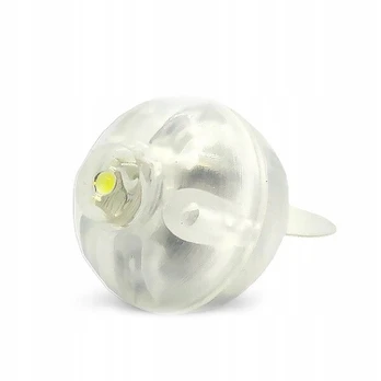 Mini Led lemputės balionams, 10 vnt., šaltai balta