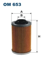 Alyvos filtras FILTRON OM 653 kaina