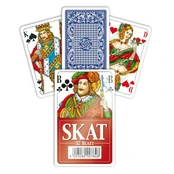 Skat žaidimų kortos (mėlynos) kaina