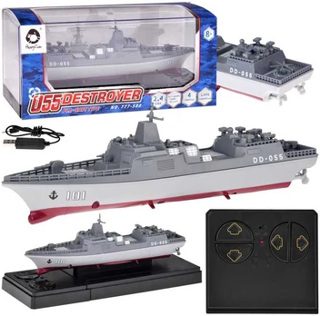 Remote Controlled Battleship Destroyer DD-055 Scale 1:890 RC0733