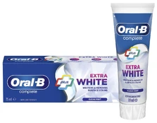 Dantų pasta Oral-B Complete Plus Extra White, 75 ml kaina
