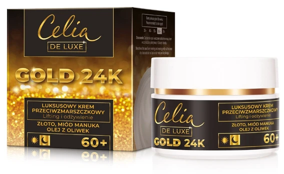 Veido kremas Celia Gold 24K, 50 ml, moterims