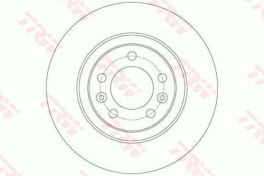 TRW DF6134 Brake Disc