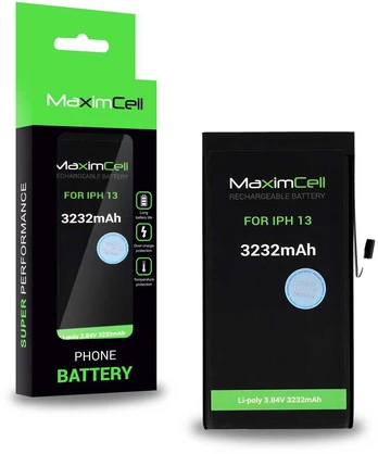 Akumuliatorius Maximcell skirtas Iphone 13 3232mAh Li-poly