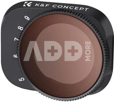 K&F Concept DJI Drone Mini 3 Pro & Mini 3 Variable ND32-ND512 Filter with Single-sided Anti-reflection Green Film