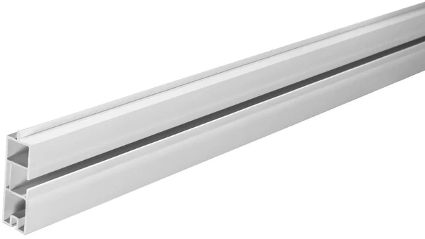 Užuolaidų bėgelis lubinis, 400 cm, balta