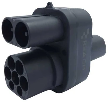 Adapteris Reach CCS2-Tesla NACS/AC+DC