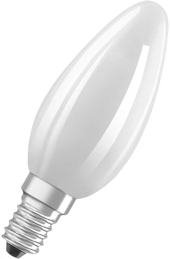Ledvance 5,5W LED lemputė CLASSIC B, E14, baltos matinės sp., 2700K