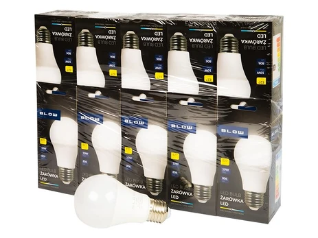 Blow LED lemputė E27 10W A60 230V - 10vnt