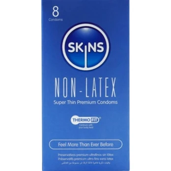 SKINS - LATEX-FREE CONDOMS PACK OF 8