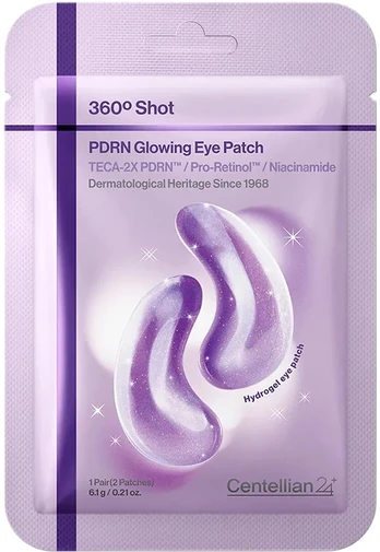 CENTELLIAN24 360º Shot PDRN Glowing Eye Patch, 36.6 g