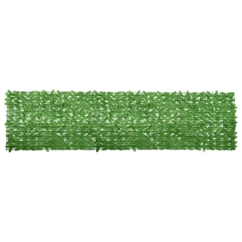 Balkono pertvara, 400x100cm, su žaliais lapais