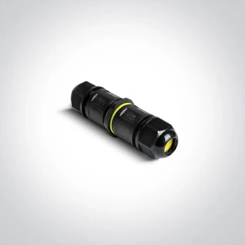 Sujungimo dėžutė, 2 polių, juoda, IP67, 0802BA