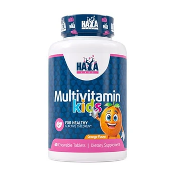 Haya Labs Multivitamin Kids 60 kram. tabl. - Orange skonis