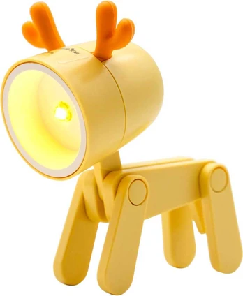 RealPower LED-Tier Taschenlampe Geltona deer