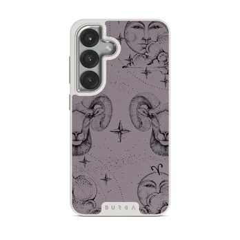 Aries - Samsung Galaxy S25 Plus Case, Elite Light (Magnetic) / Silver / Purple