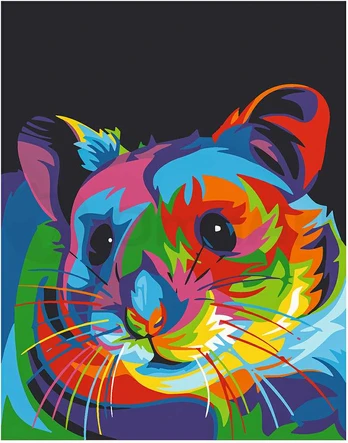 Omaart Colored Hamster