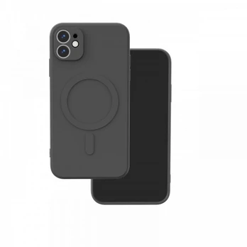 Dėklas Simple Color Mag case for iPhone 11 juodas