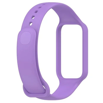 Silikono dirželis skirtas Xiaomi Mi Band 8 Active, violetinis