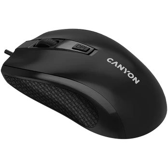 CANYON pelė M-4 su laidu Juodas