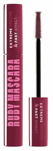 Blakstienų tušas Dermacol Extreme Volume & Fast Effect, 12.6 ml, raudona sp. ruby