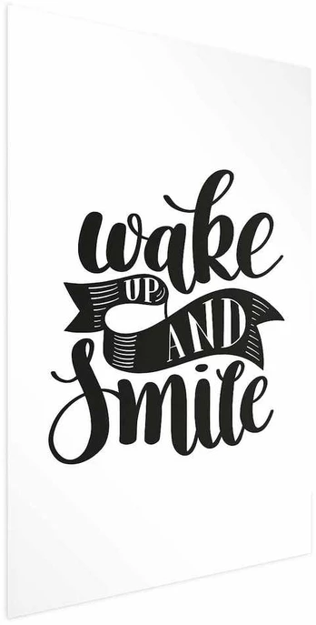 Artgeist Plakatas - Wake Up and Smile