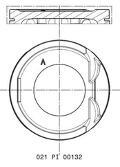 Stūmoklis MAHLE 021PI00132002