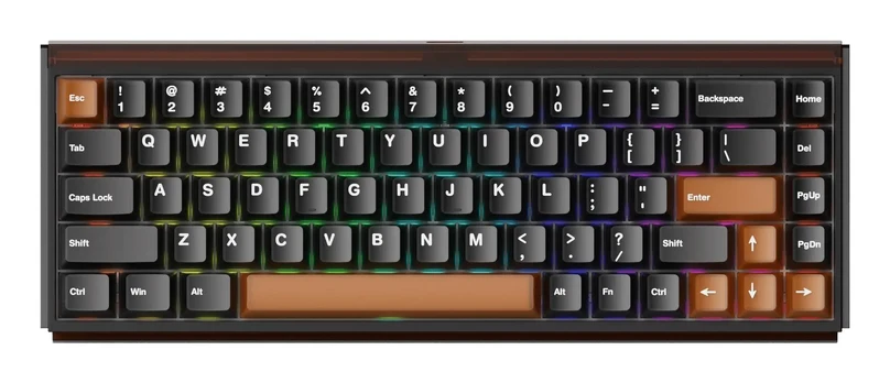 KEYBOARD WRL RAY68-HE/ BROWN 103-RA68A-000 AKKO