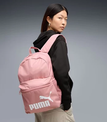 Puma kuprinė Phase 22L 091164*40, rožinis/baltas