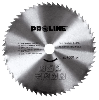 Proline Pro-Line diskinis pjūklas 180x20mm 60z. - 84818