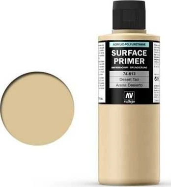 Vallejo Desert Tan Base 200 ml. Podkład Akrylowy Vallejo Surface Primer universalus