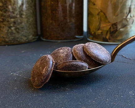 Ekologiška kakavos masė diskeliais, 500 g