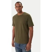 Jack & Jones Marškinėliai Orrganic Basic 12156101 Žalia Slim Fit