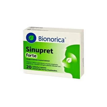 SINUPRET FORTE dengtos tabletės N20