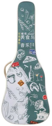 Dėklas akustinei gitarai Hard Bag B-1913-41 Baltas