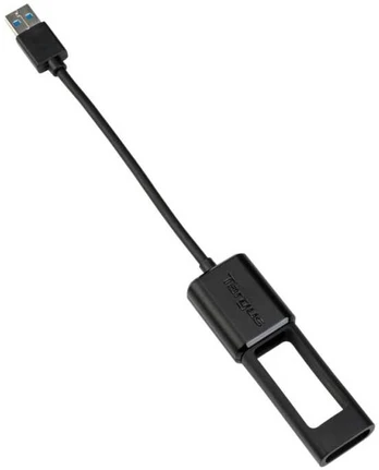 Kabelis USB Targus USB-A - USB-C 0.1 m Juodas (ACC110401GLX)
