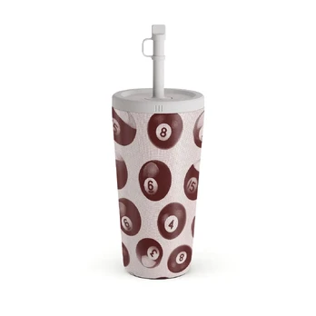 Cue - Travel Mug, 500 ml / Straw