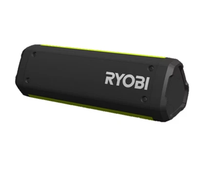 Radijas RYOBI RS4-120G, 4 V, Bluetooth, Verse, USB-C, IP67 apsauga, be akumuliatoriaus