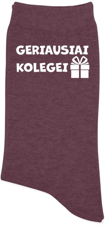 Moteriškos kojinės "Geriausiai kolegei"