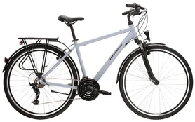Dviratis turistinis Kross Trans SR Matte, 28 ", M rėmas, pilka sp. kaina