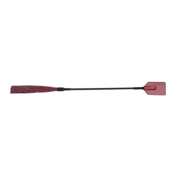 Sportsheets Saffron Tap & Tickle Dual-Function Red-Black Crop 56cm