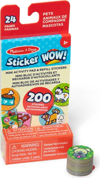 MELISSA & DOUG STICKER WOW! Lipdukai „Augintinis“