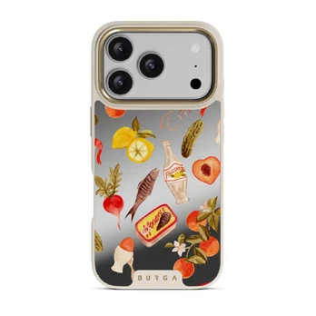Al Fresco - iPhone 17 Pro Case, Elite Mirror Light (MagSafe) / Gold